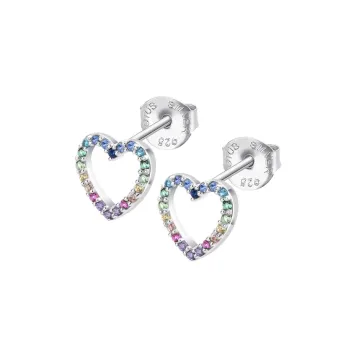 Boucles D'Oreilles Coeur Lotus Silver Lp3670-4/2 Argent, Femme