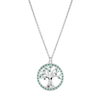 Collier Arbre De Vie Lotus Silver Rainbow Lp3708-1/3 Argent, Femme
