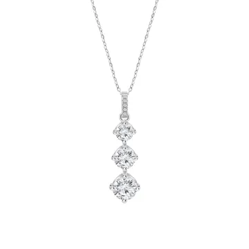 Collier Lotus Silver Lp3785-1/1 Argent, Femme, Oxydes De Zirconium  Colors
