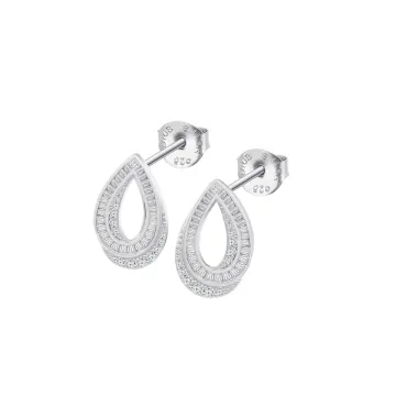 Boucles-D'Oreilles Lotus Silver Glam Collection Lp3842-4/1 Argent, Femme, Oxydes De Zirconium  Glam