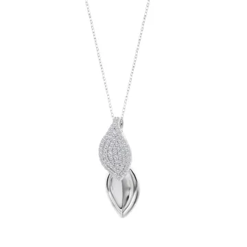 Collier Lotus Silver Glam Collection Lp3843-1/1 Argent, Femme, Oxydes De Zirconium  Glam