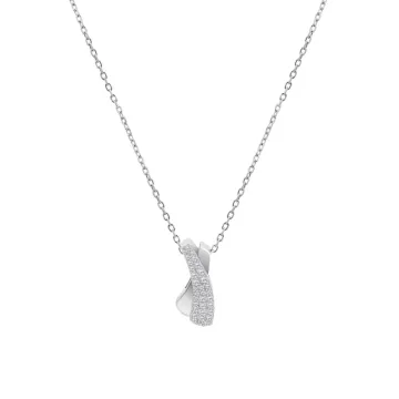 Collier Lotus Silver Beyond Classics Lp3845-1/1 Argent, Femme, Oxydes De Zirconium  Beyond Classics