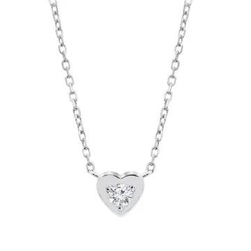 Collier Lotus Silver Lp3849-1/1 Argent, Femme, Oxyde De Zirconium  Essentials