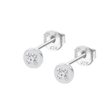 Boucles-D'Oreilles Lotus Silver Lp3850-4/1 Argent, Femme, Oxyde De Zirconium  Essentials