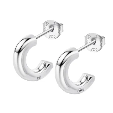 Boucles-D'Oreilles Lotus Silver Lp3854-4/1 Argent, Femme Hoops