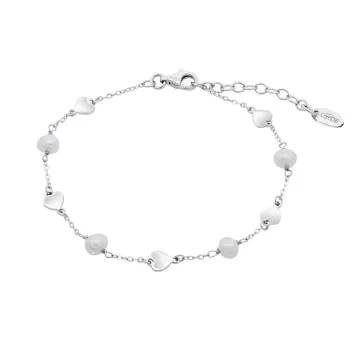Bracelet Coeur Lotus Silver Lp3855-2/1 Argent, Femme