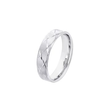 Bague Lotus Silver Argent Unisex