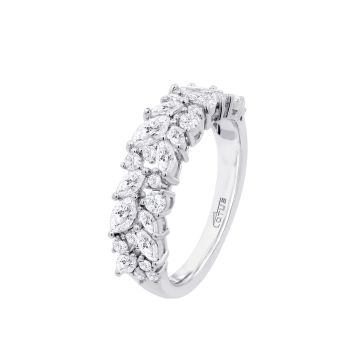 Bague Lotus Silver Argent Femme