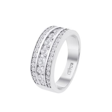 Bague Lotus Silver Argent Femme