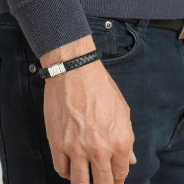 Bracelet Lotus Style Ls1518-2/2 Acier Inoxydable Homme