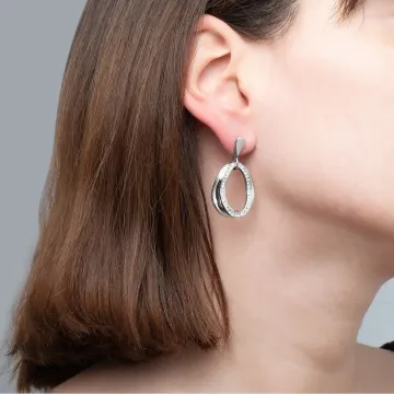 Boucles D'Oreilles Lotus Style Urban Woman Ls1672-4/1 Acier Femme