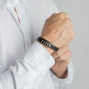 Bracelet Lotus Style Ls1838-2/1 Acier Inoxydable Homme