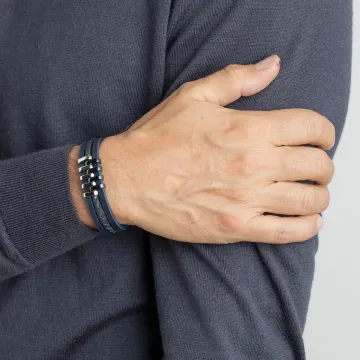 Bracelet Lotus Style Ls1838-2/2 Acier Inoxydable Homme