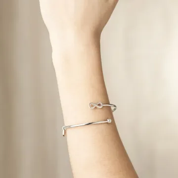 Bracelet Infini Lotus Style Millennial Ls2169-2/6 Acier Femme