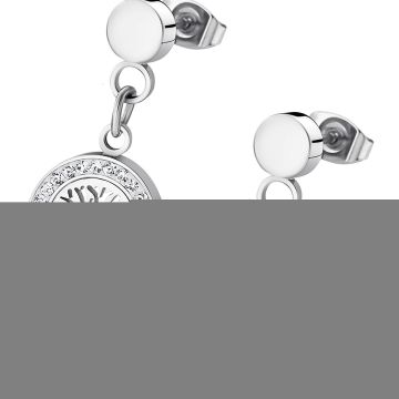 Lotus Style Boucles d'oreilles Acier Dame Arbre