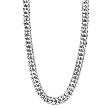 Collier Lotus Style Men In Black Ls1937-1/1 Acier Homme