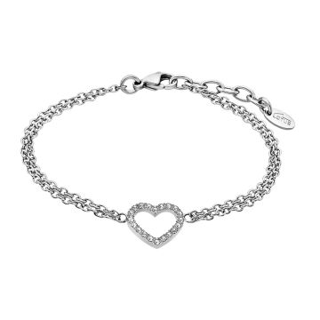 Bracelet Cœur Oxydes De Zirconium