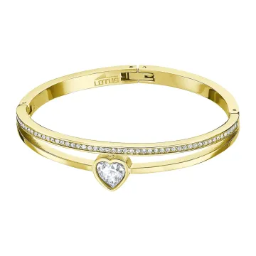Bracelet Coeur Lotus Style Bliss Ls2121-2/1 Acier Femme