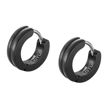 Boucles D'Oreilles Lotus Style Ls2156-4/2 Acier Inoxydable Homme