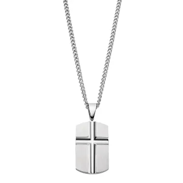 Collier Lotus Style Ls2279-1/1 Acier Inoxydable 316L Homme