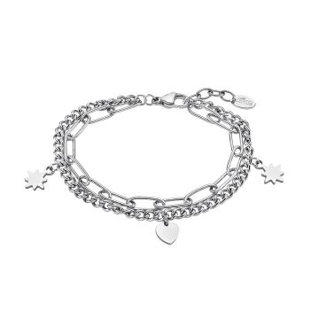 Bracelet Cœur Et Etoile