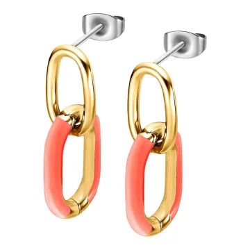 Boucles D'Oreilles Lotus Style Ls2330-4/4 Acier Inoxydable Femme