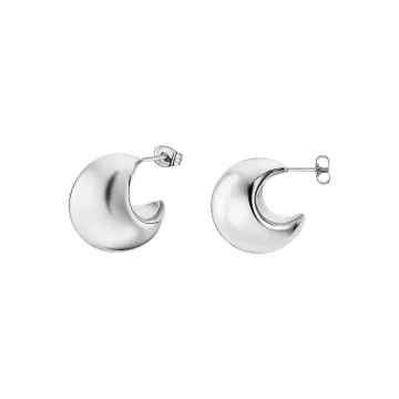 Lotus Style Femme Boucles D'Oreilles Acier