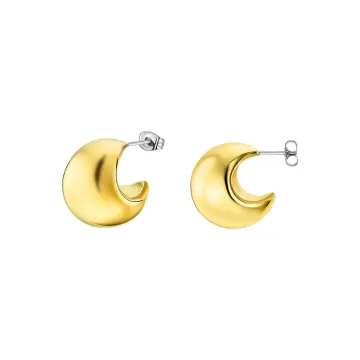 Lotus Style Femme Boucles D'Oreilles Dorées