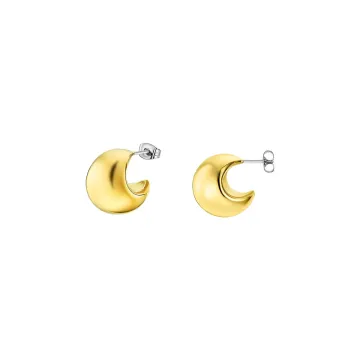 Lotus Style Femme Boucles D'Oreilles Dorées