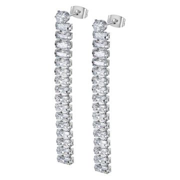 Boucles d'Oreilles Lotus Style Old Money Acier Inoxydable Femme