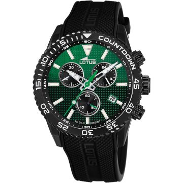 Montre Lotus Vert Homme
