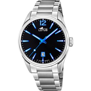 Montre Lotus Homme Acier Fond Vert
