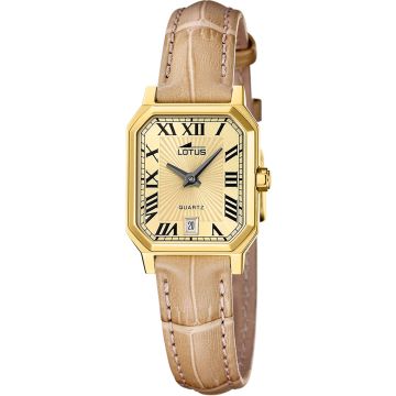 Montre Lotus Doré Femme