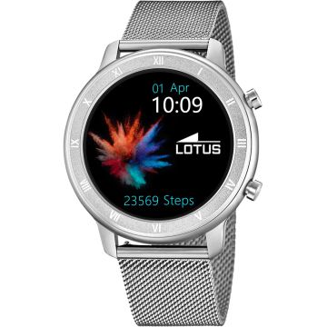 Smartwatch Lotus Bracelet en Acier Inoxydable Bluetooth Homme
