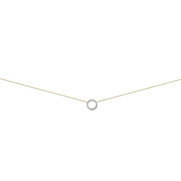 Collier Bicolore Diamante