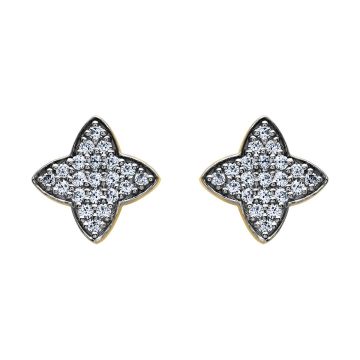Boucles D'Oreilles Rhodiee Oxydes