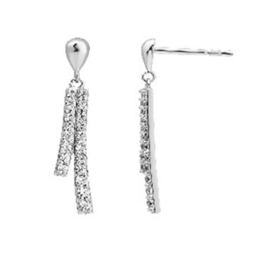 Boucles D'Oreilles Double Pend Oz Og