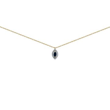 Collier Sa 5*2.5Mm + Oxydes De Zirconium