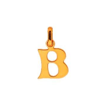 Pendentif Decoupe Lettre B