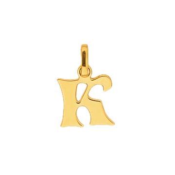 Pendentif Decoupe Lettre K