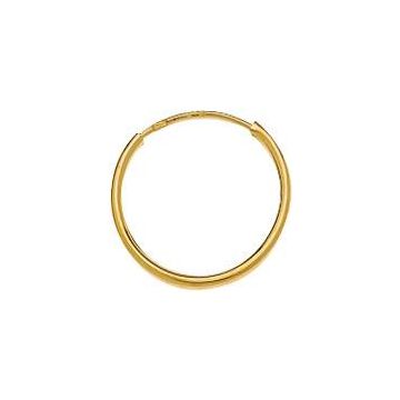 Créoles Flexible Fil Rond 1Mm Ext.14