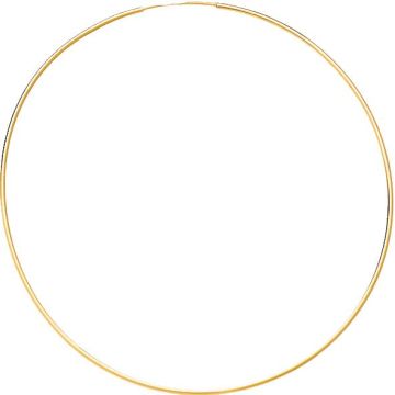 Créoles Flexible Fil Rond 1mm Ext.50