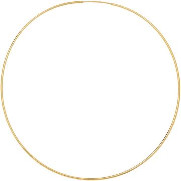 Créoles Flexible Fil Rond 1mm Ext.60