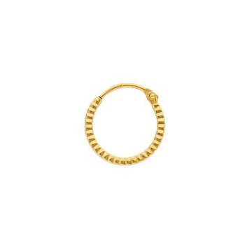 Créoles Fil Carre Diamètre .1MM Ext.10mm