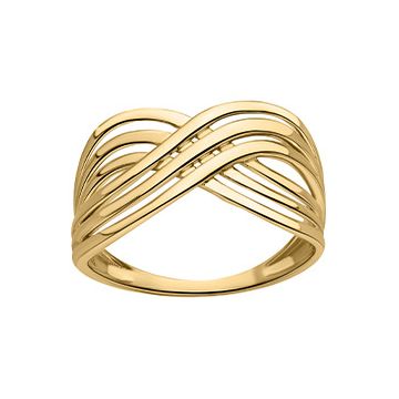 Bague or 375 millièmes
