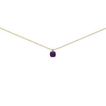 Collier Am 5*5Mm + Oxydes De Zirconium 1.5Mm