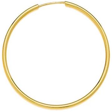 Créoles Fil Rond Diam.1.5Mm Ext.30Mm