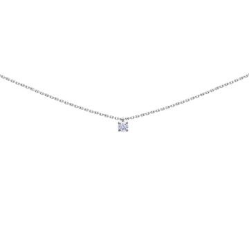 Collier Og Oxydes De Zirconium 4 Griffes 3Mm