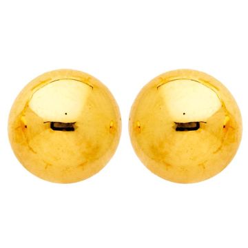 Boucles D'oreilles Boule 8mm Poussette Silicone
