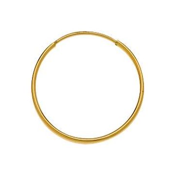 Créoles Flexible Fil Rond 1Mm Ext.20
